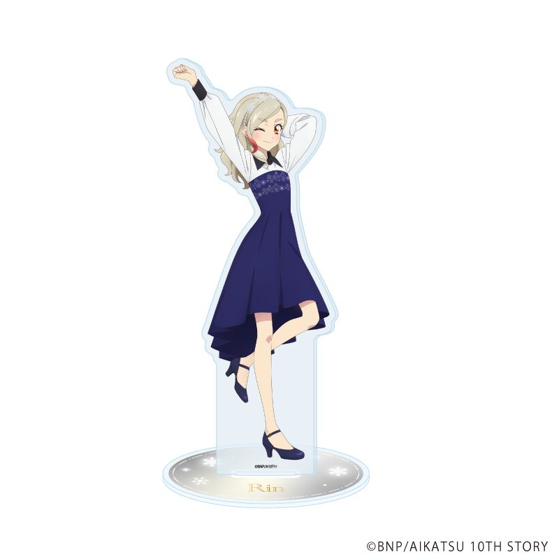 アクリルスタンド「アイカツ！」23/黒沢凛 雪柄コーデver.(描き下ろしイラスト)