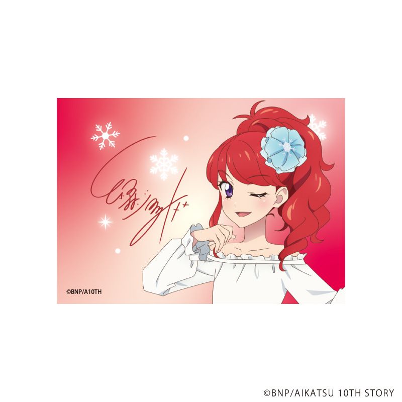 キャンバスボードミニ「アイカツ！」06/雪柄コーデver. コンプリートセット(全6種)(描き下ろしイラスト)