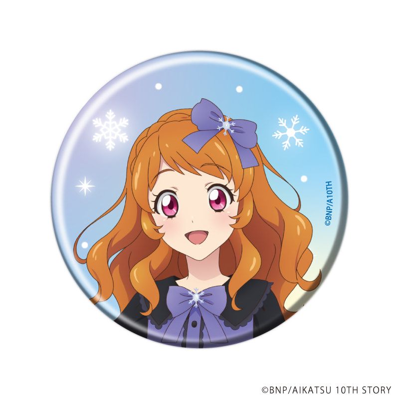 缶バッジ「アイカツ！」13/雪柄コーデver. コンプリートセット(全6種)(描き下ろしイラスト)