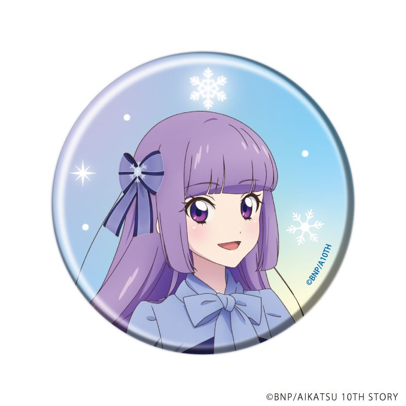 缶バッジ「アイカツ！」13/雪柄コーデver. コンプリートセット(全6種)(描き下ろしイラスト)