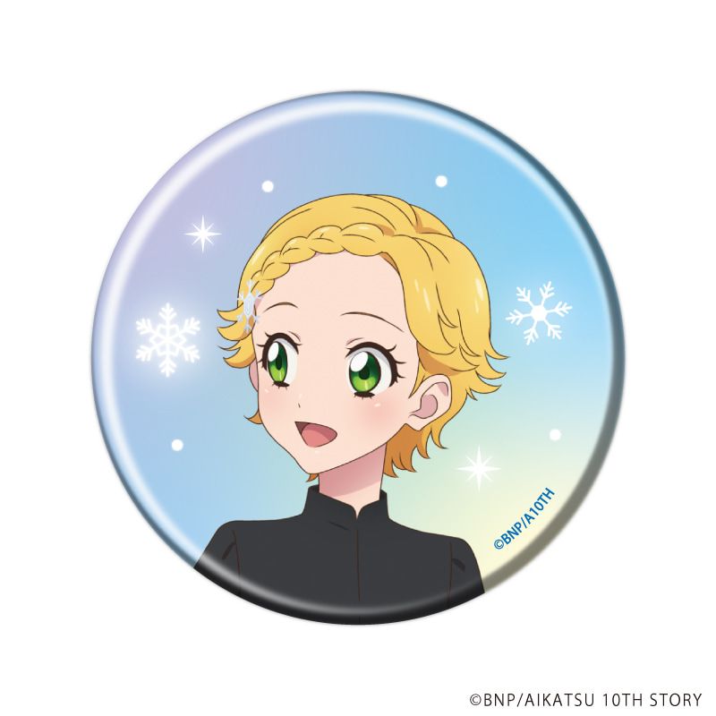 缶バッジ「アイカツ！」13/雪柄コーデver. コンプリートセット(全6種)(描き下ろしイラスト)