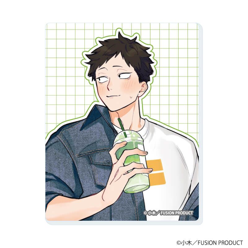 アクリルカード「仲良くしようねお隣さん」01/コンプリートセット(全6種)(公式&描き下ろしイラスト)