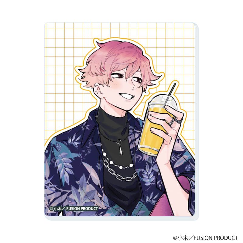 アクリルカード「仲良くしようねお隣さん」01/コンプリートセット(全6種)(公式&描き下ろしイラスト)