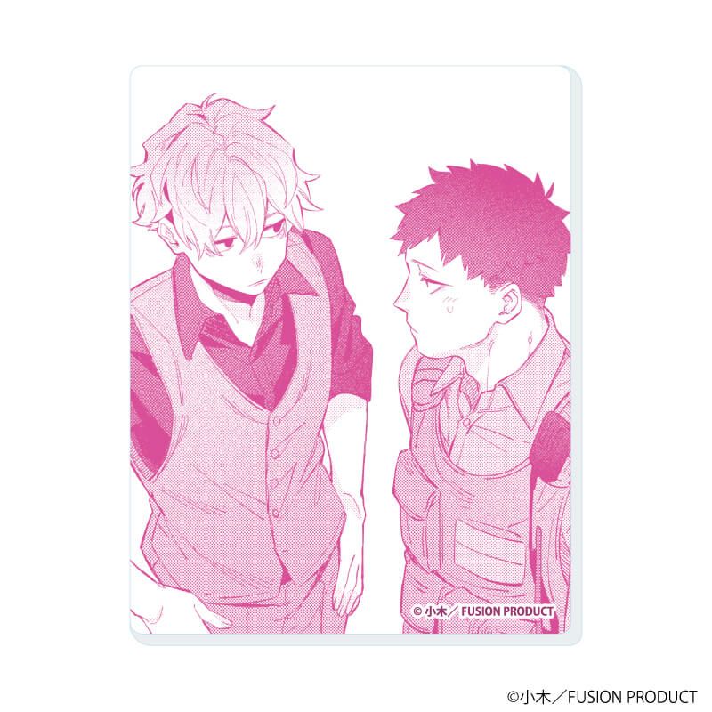 アクリルカード「仲良くしようねお隣さん」01/コンプリートセット(全6種)(公式&描き下ろしイラスト)