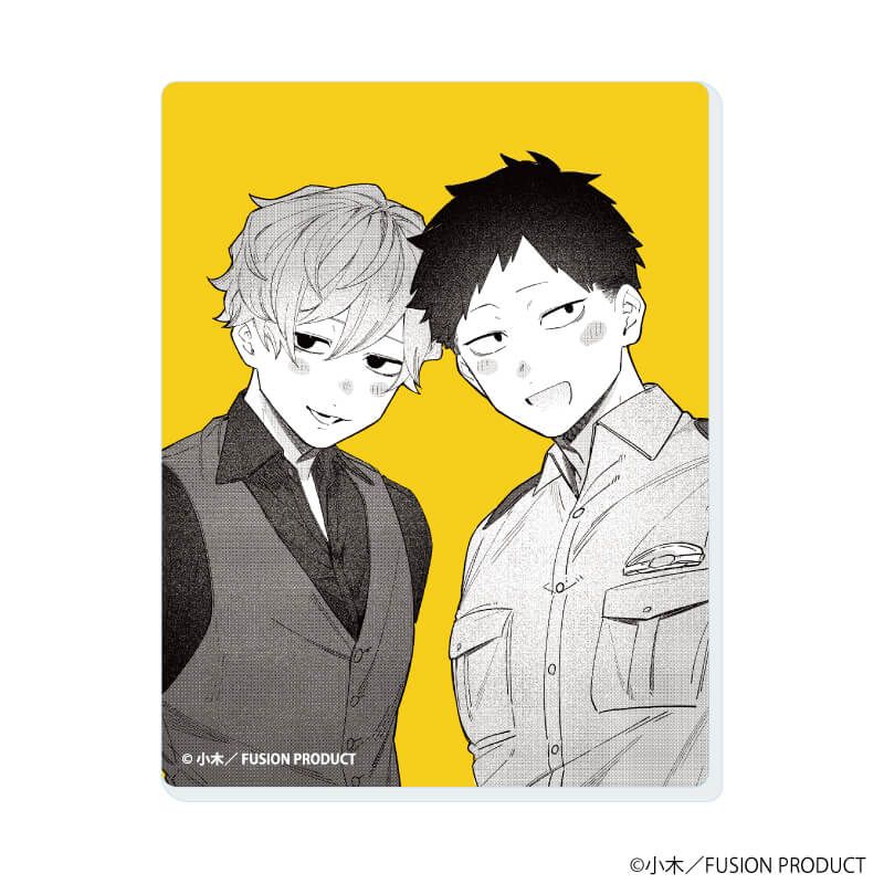 アクリルカード「仲良くしようねお隣さん」01/コンプリートセット(全6種)(公式&描き下ろしイラスト)