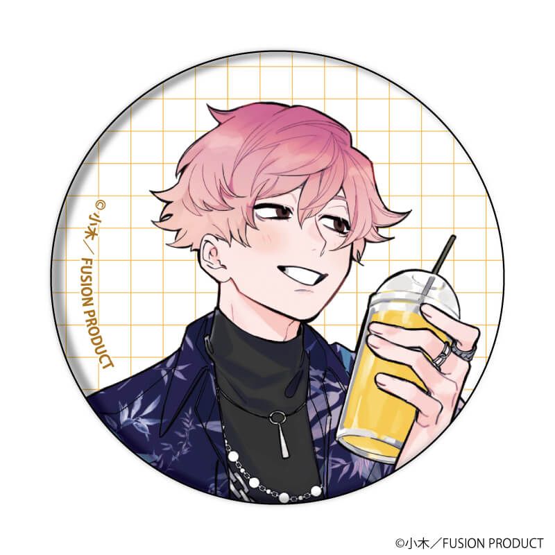 缶バッジ「仲良くしようねお隣さん」01/コンプリートセット(全6種)(公式&描き下ろしイラスト)