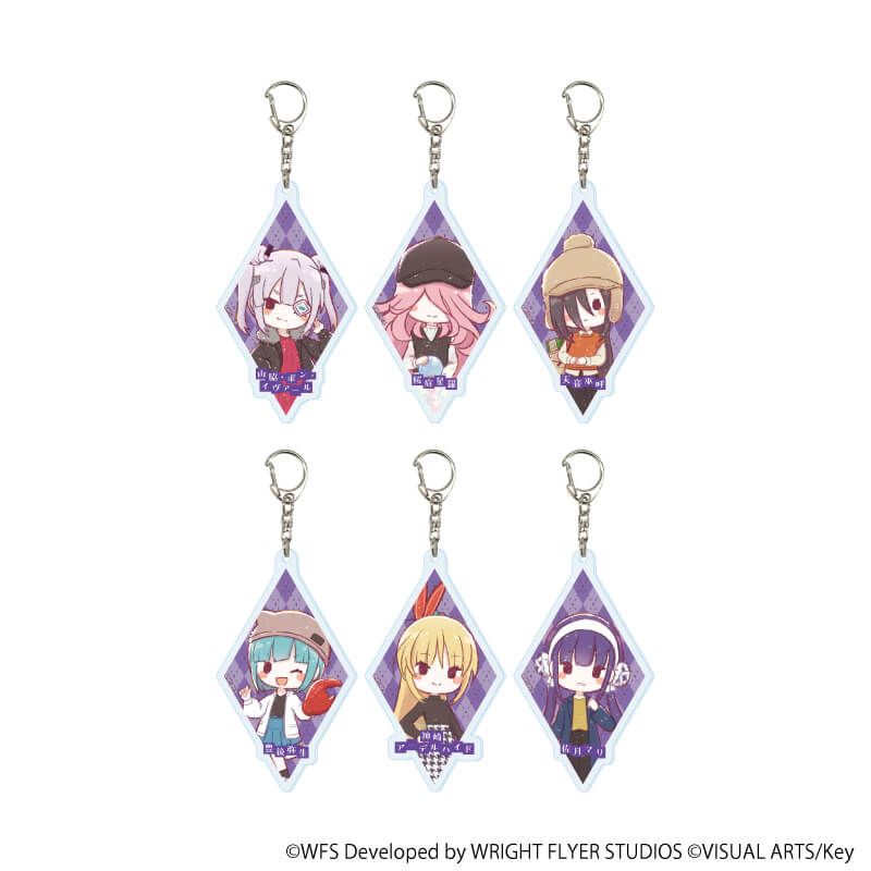 アクリルキーホルダー「ヘブンバーンズレッド」20/秋ver. 第31C部隊 コンプリートセット(全6種)(グラフアートイラスト)