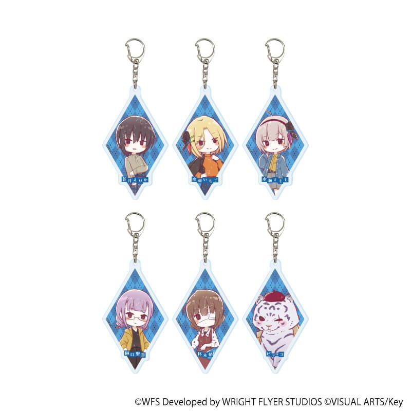 アクリルキーホルダー「ヘブンバーンズレッド」19/秋ver. 第31B部隊 コンプリートセット(全6種)(グラフアートイラスト)