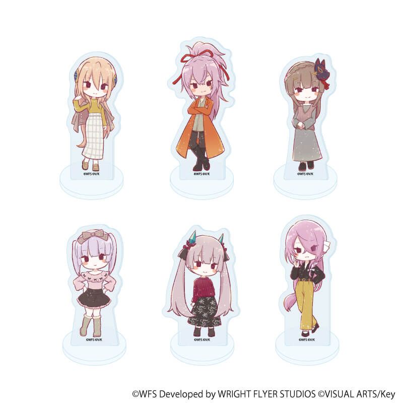 アクリルぷちスタンド「ヘブンバーンズレッド」30/秋ver. 第30G部隊 コンプリートセット(全6種)(グラフアートイラスト)