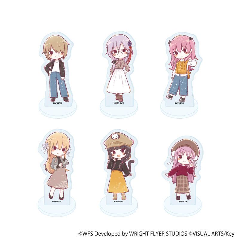 アクリルぷちスタンド「ヘブンバーンズレッド」27/秋ver. 第31A部隊 コンプリートセット(全6種)(グラフアートイラスト)