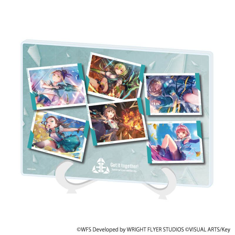 アクリルアートボード(A5サイズ)「ヘブンバーンズレッド」18/第31E部隊(公式イラスト)