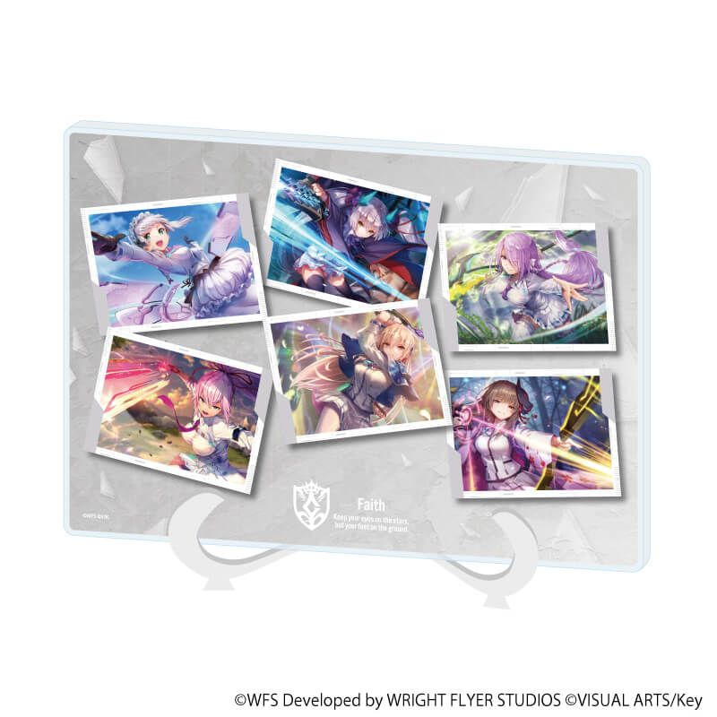 アクリルアートボード(A5サイズ)「ヘブンバーンズレッド」16/第30G部隊(公式イラスト)