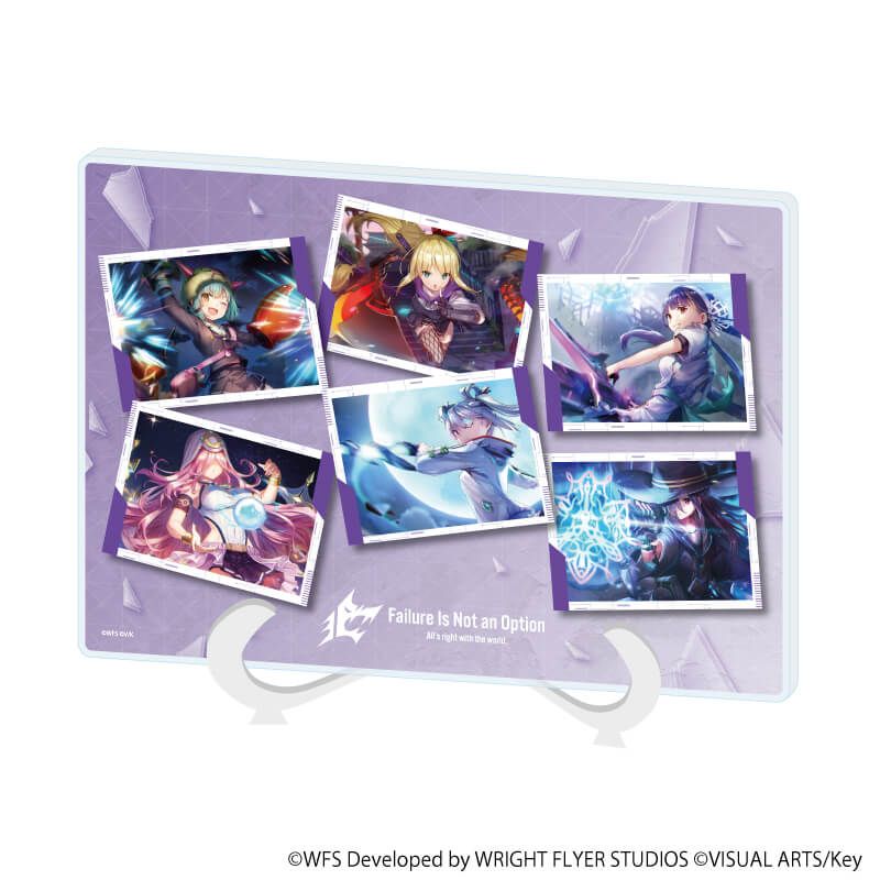 アクリルアートボード(A5サイズ)「ヘブンバーンズレッド」15/第31C部隊(公式イラスト)