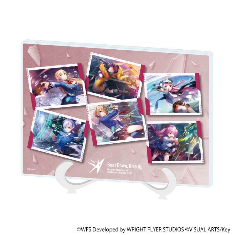 アクリルアートボード(A5サイズ)「ヘブンバーンズレッド」13/第31A部隊(公式イラスト)