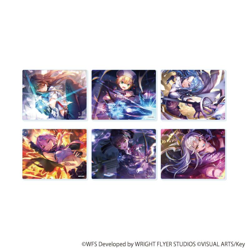 アクリルカード「ヘブンバーンズレッド」08/第31F部隊 コンプリートセット(全6種)(公式イラスト)