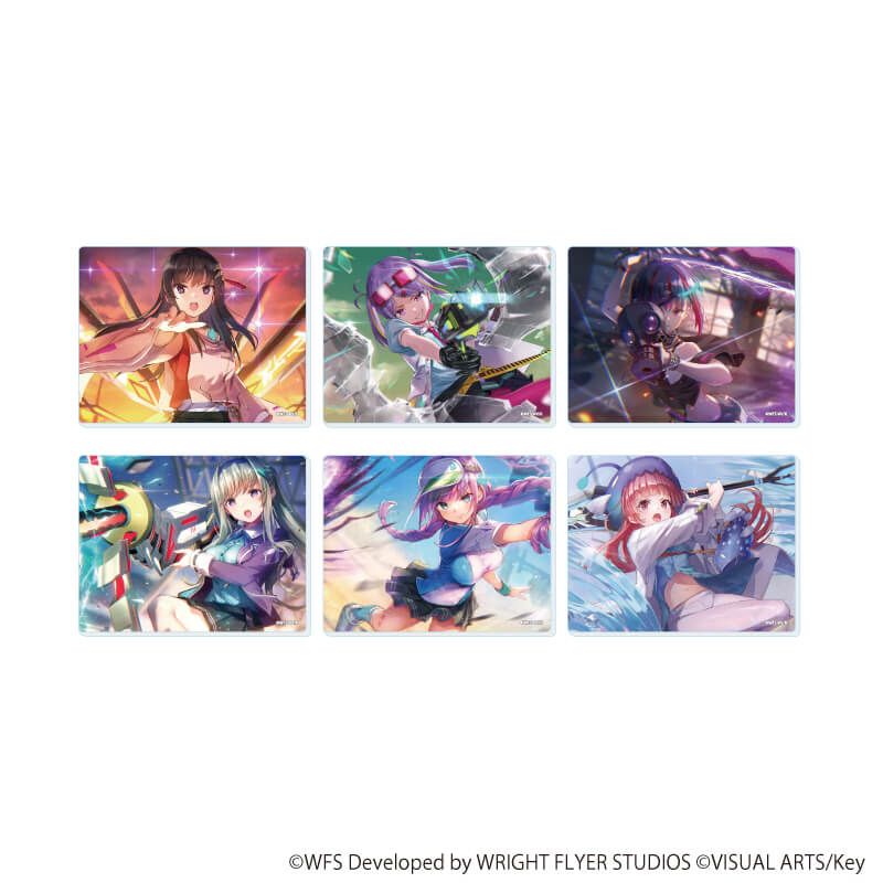 アクリルカード「ヘブンバーンズレッド」06/第31D部隊 コンプリートセット(全6種)(公式イラスト)