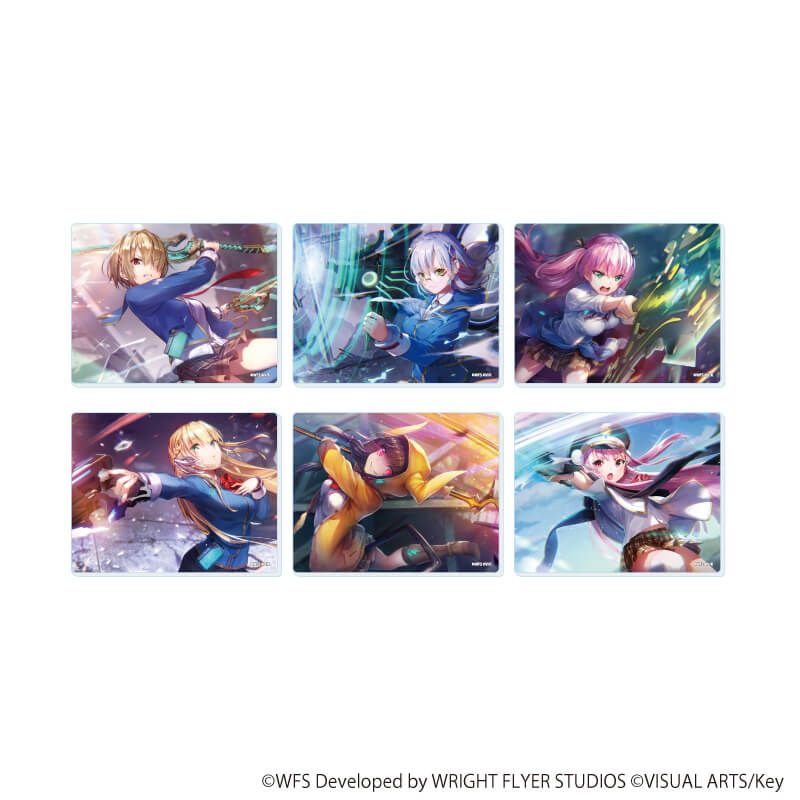 アクリルカード「ヘブンバーンズレッド」02/第31A部隊 コンプリートセット(全6種)(公式イラスト)