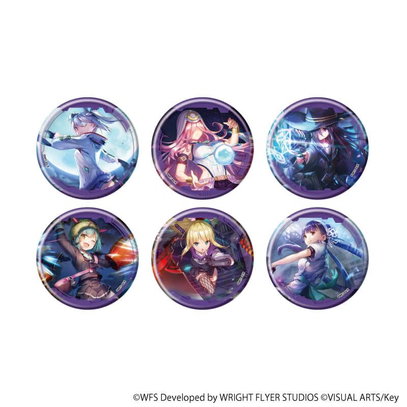 缶バッジ「ヘブンバーンズレッド」32/第31C部隊 コンプリートセット(全6種)(公式イラスト)