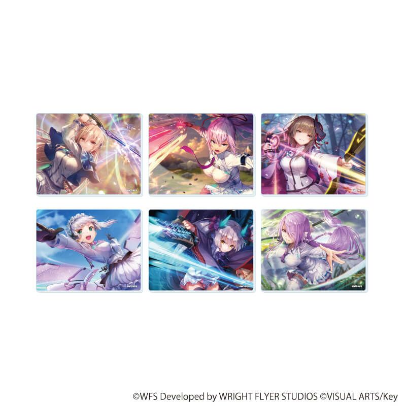 アクリルカード「ヘブンバーンズレッド」05/第30G部隊 ブラインド(6種)(公式イラスト)