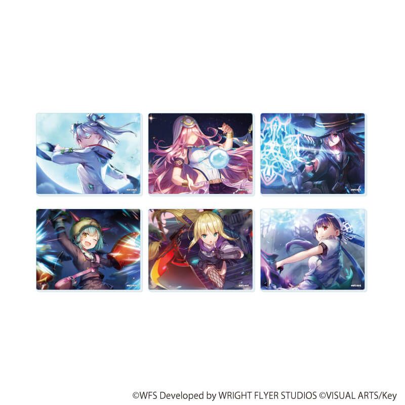 アクリルカード「ヘブンバーンズレッド」04/第31C部隊 ブラインド(6種)(公式イラスト)