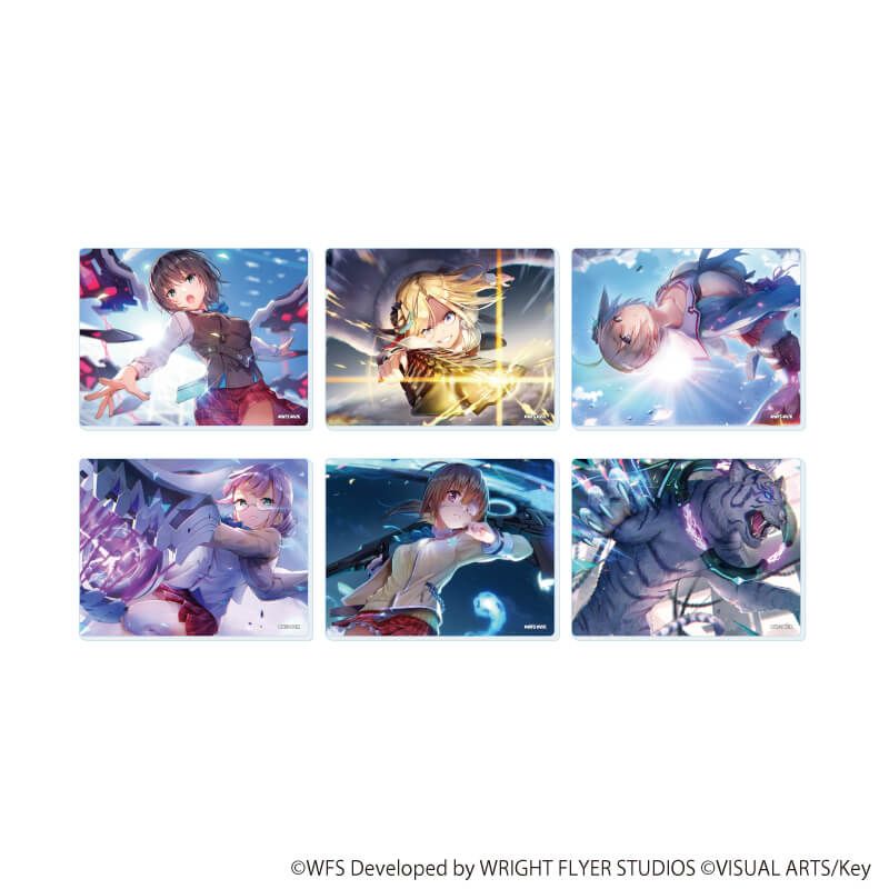 アクリルカード「ヘブンバーンズレッド」03/第31B部隊 ブラインド(6種)(公式イラスト)