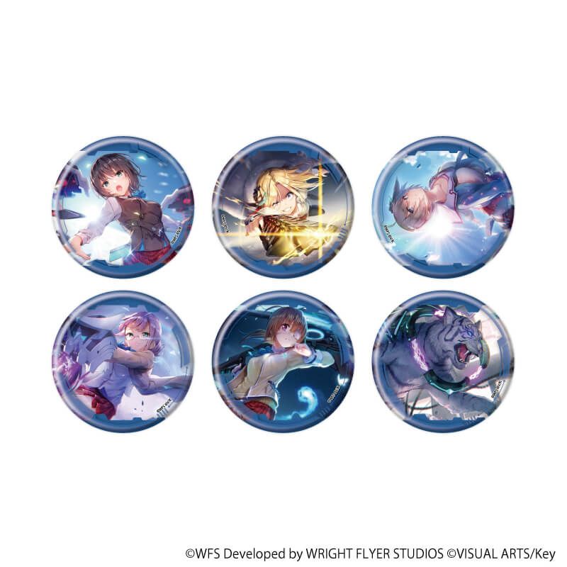 缶バッジ「ヘブンバーンズレッド」31/第31B部隊 ブラインド(6種)(公式イラスト)