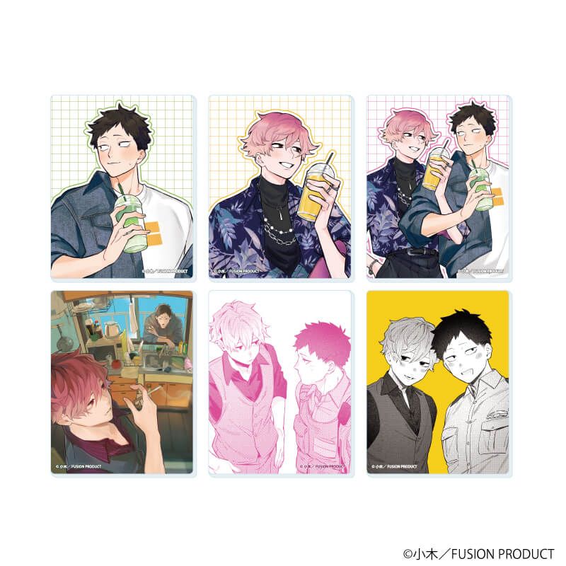 アクリルカード「仲良くしようねお隣さん」01/ブラインド(6種)(公式&描き下ろしイラスト)