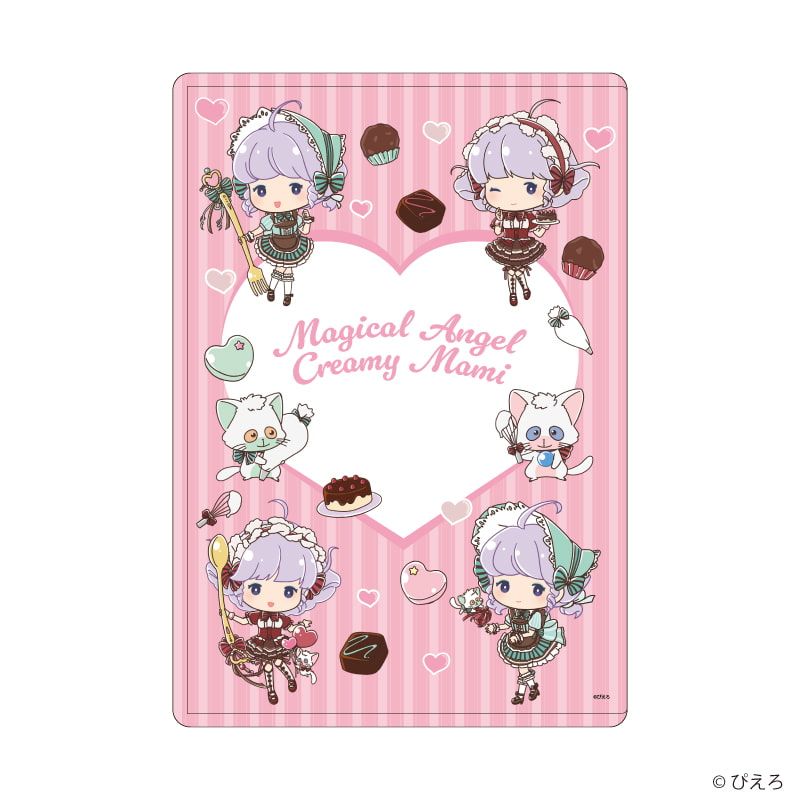 キャラクリアケース「魔法の天使クリィミーマミ」06/集合デザイン ドルチェver.(グラフアートイラスト)