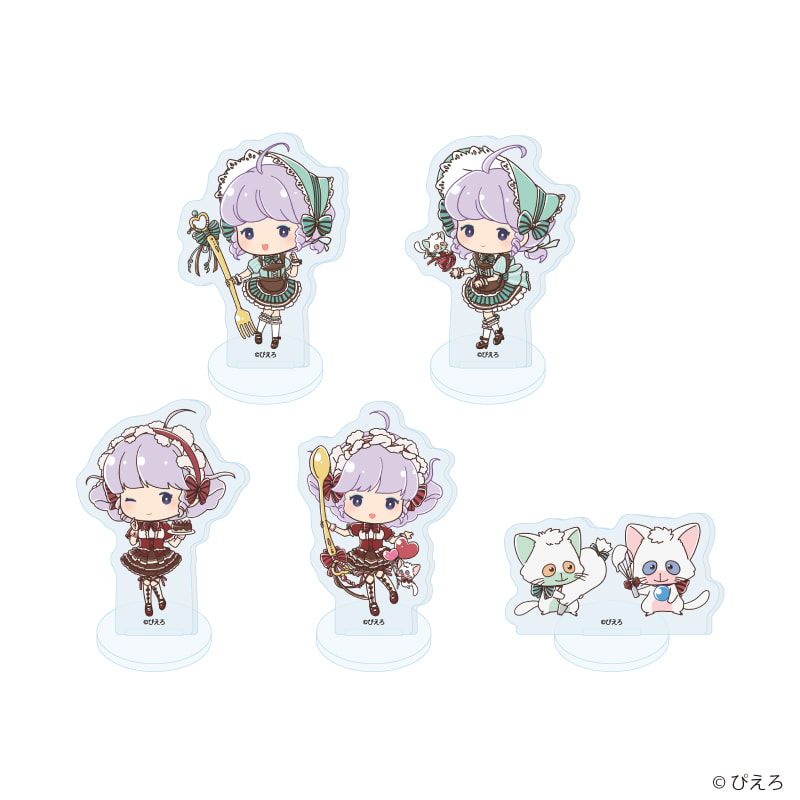 アクリルぷちスタンド「魔法の天使クリィミーマミ」05/ドルチェver. コンプリートセット(全5種)(グラフアートイラスト)