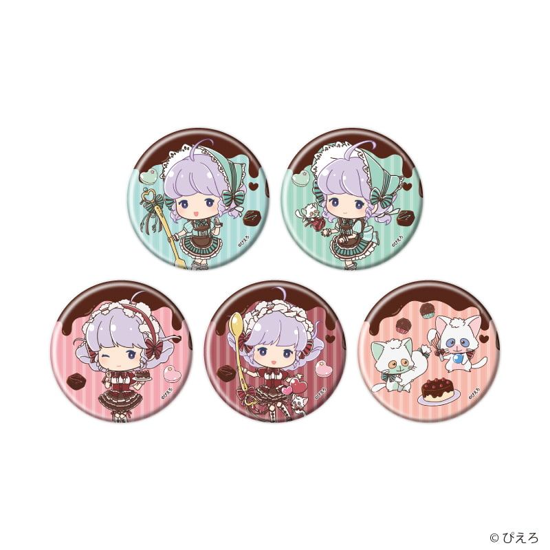 缶バッジ「魔法の天使クリィミーマミ」13/ドルチェver. コンプリートセット(全5種)(グラフアートイラスト)