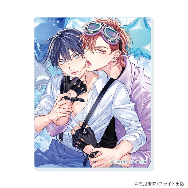 アクリルカード「ブライト出版作品」02/キング・オブ・アルファ(公式イラスト)