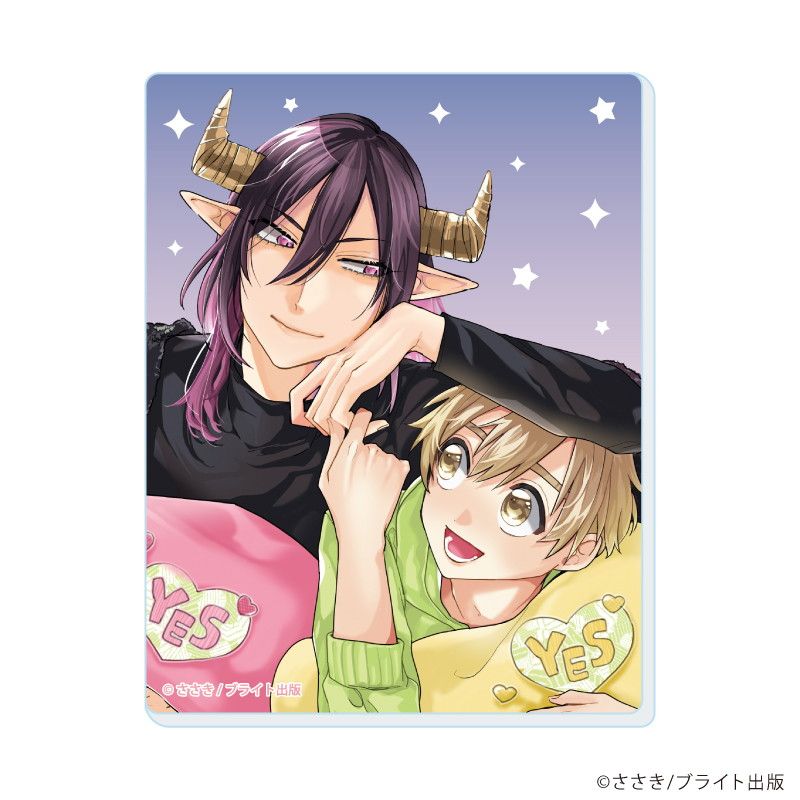 アクリルカード「ブライト出版作品」08/ごはんの時間ですっ！(公式イラスト)