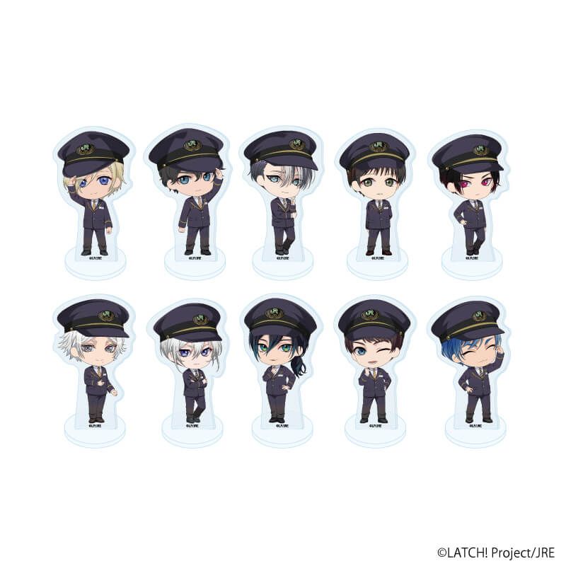 アクリルぷちスタンド「STATION IDOL LATCH!」13/コンプリートセット(全10種)(公式イラスト)