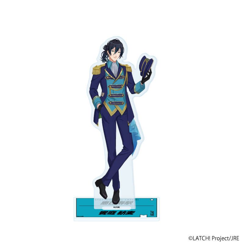 アクリルスタンド「STATION IDOL LATCH!」23/饗庭 紡麦(公式イラスト)