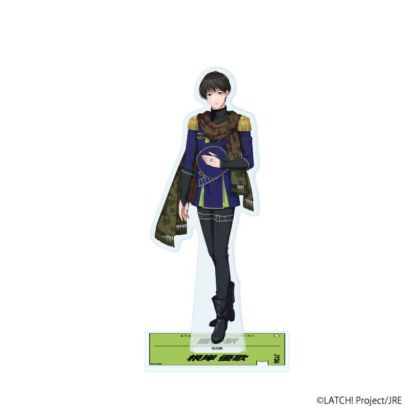 アクリルスタンド「STATION IDOL LATCH!」19/根岸 優歌(公式イラスト)