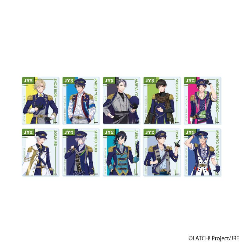 アクリルカード「STATION IDOL LATCH!」07/コンプリートセット(全10種)(公式イラスト)