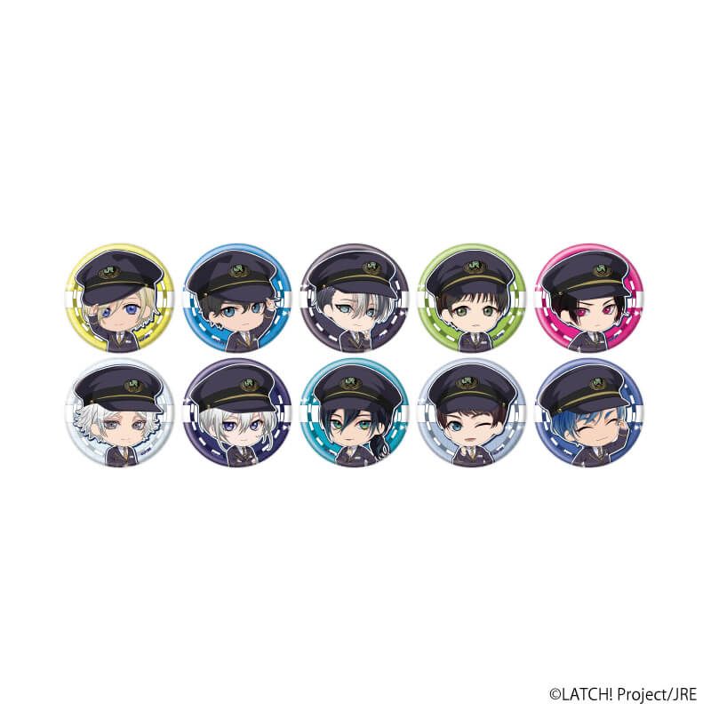 缶バッジ「STATION IDOL LATCH!」18/ブラインド(10種)(公式イラスト)