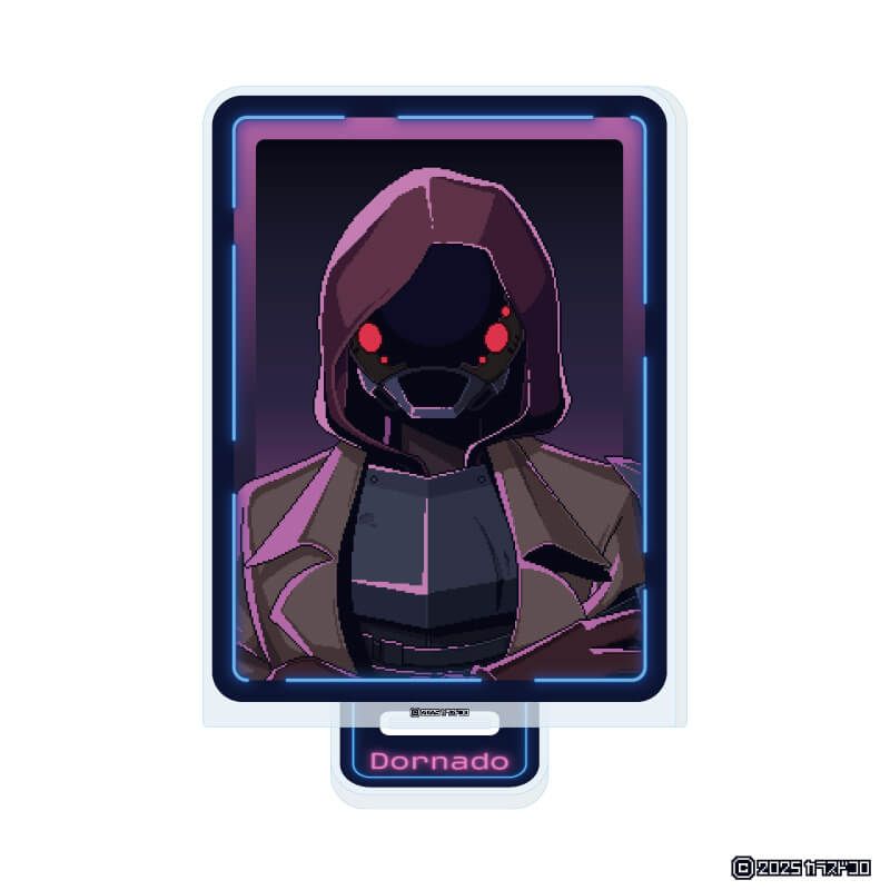 アクリルスタンド「仕事終わりにあの店で」01/ドルネド(公式イラスト)