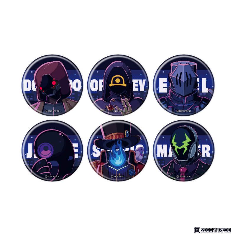 缶バッジ「仕事終わりにあの店で」01/コンプリートセット(全6種)(公式イラスト)