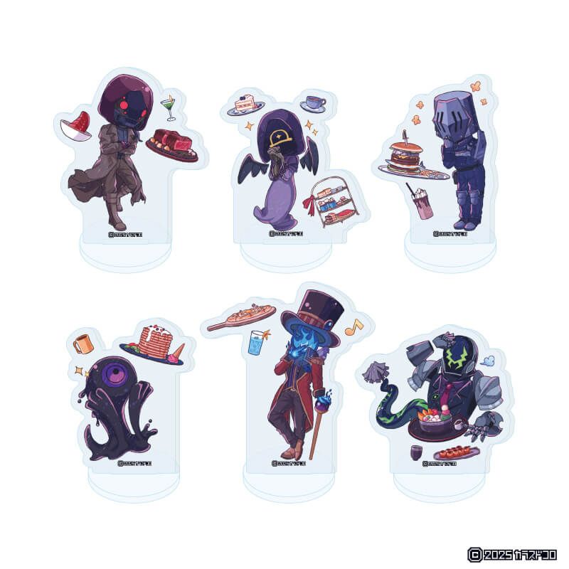 アクリルぷちスタンド「仕事終わりにあの店で」01/ブラインド(6種)(グラフアートイラスト)