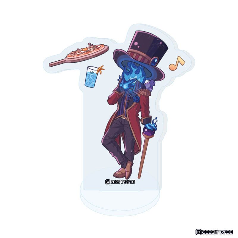 アクリルぷちスタンド「仕事終わりにあの店で」01/ブラインド(6種)(グラフアートイラスト)