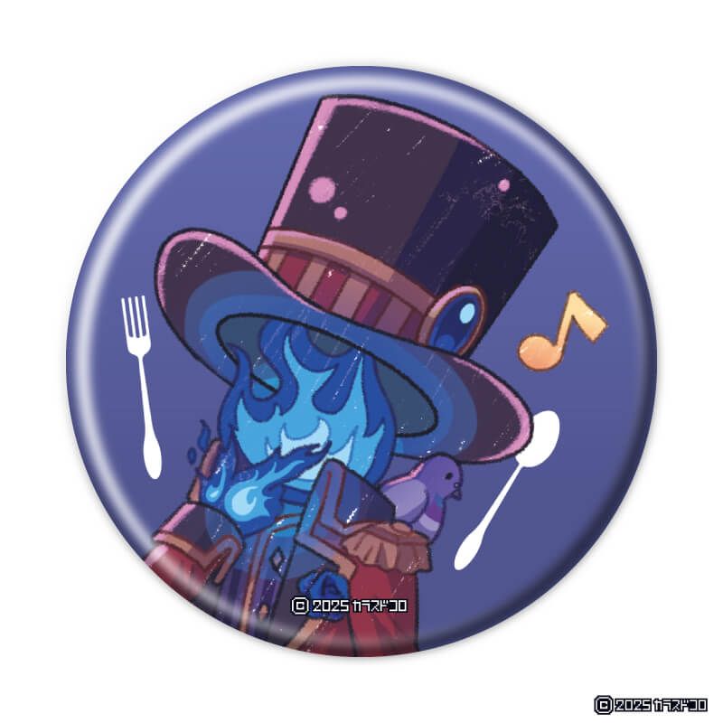 缶バッジ「仕事終わりにあの店で」02/ブラインド(6種)(グラフアートイラスト)