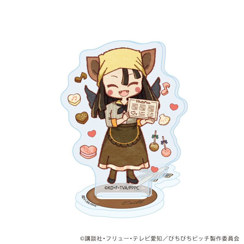 アクリルぷちスタンド「マーメイドメロディーぴちぴちピッチ」06/バレンタインver. コンプリートセット(全10種)(レトロアートイラスト)