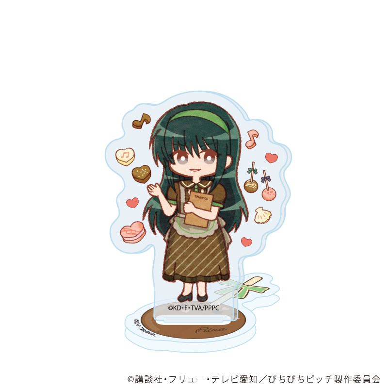 アクリルぷちスタンド「マーメイドメロディーぴちぴちピッチ」05/バレンタインver. ブラインド(10種)(レトロアートイラスト)