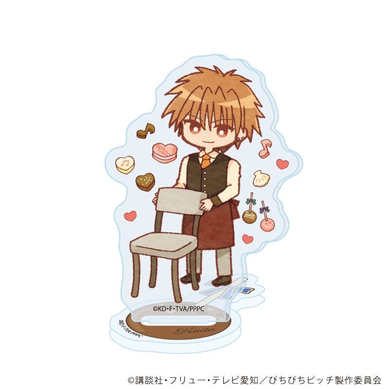 アクリルぷちスタンド「マーメイドメロディーぴちぴちピッチ」05/バレンタインver. ブラインド(10種)(レトロアートイラスト)