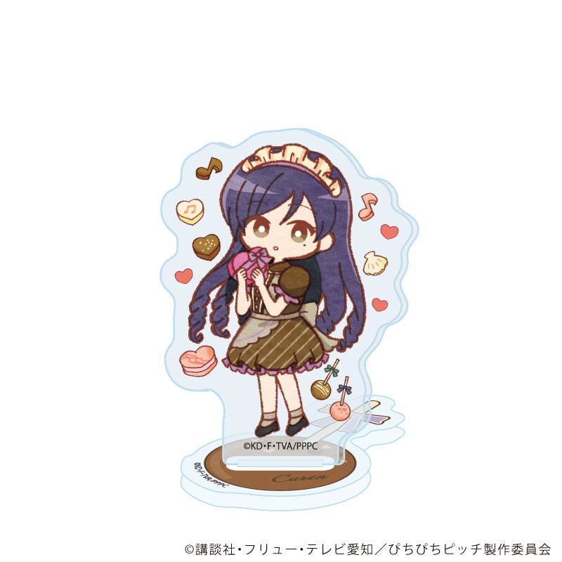 アクリルぷちスタンド「マーメイドメロディーぴちぴちピッチ」05/バレンタインver. ブラインド(10種)(レトロアートイラスト)