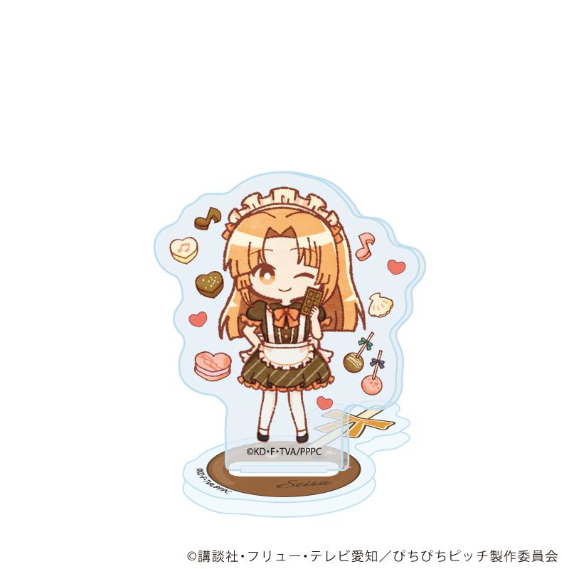 アクリルぷちスタンド「マーメイドメロディーぴちぴちピッチ」05/バレンタインver. ブラインド(10種)(レトロアートイラスト)