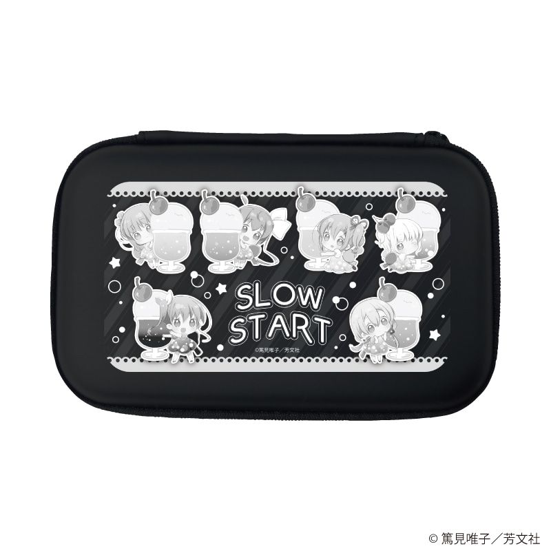 モバイルアクセサリーケース「スロウスタート」01/集合デザイン(描き下ろしイラスト)