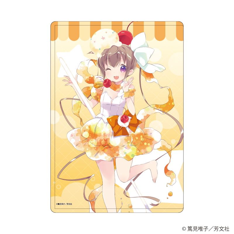 キャラクリアケース「スロウスタート」06/百地たまて(描き下ろしイラスト)