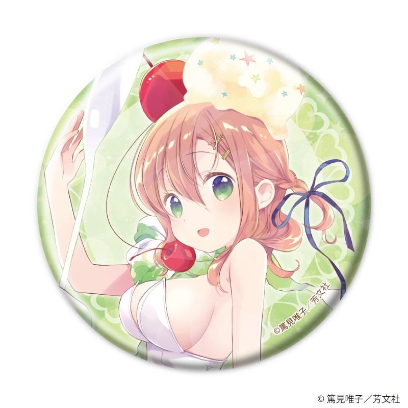 ホログラム缶バッジ(57mm)「スロウスタート」01/コンプリートセット(全6種)(描き下ろしイラスト)